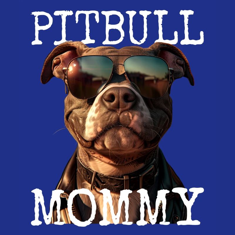 Pitbull Mommy Mama Muttertag Pitbull Terrier Mom
