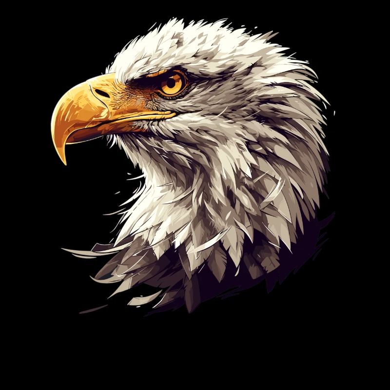 Pygargue à tête blanche Weißkopfseeadler