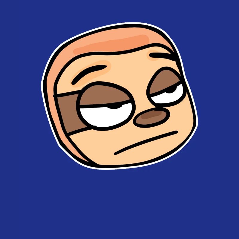 Faultier Kopf Tier