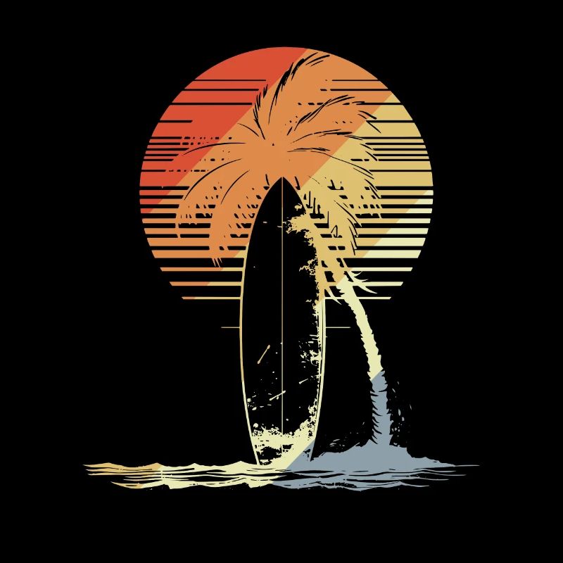 Planche de surf Vintage