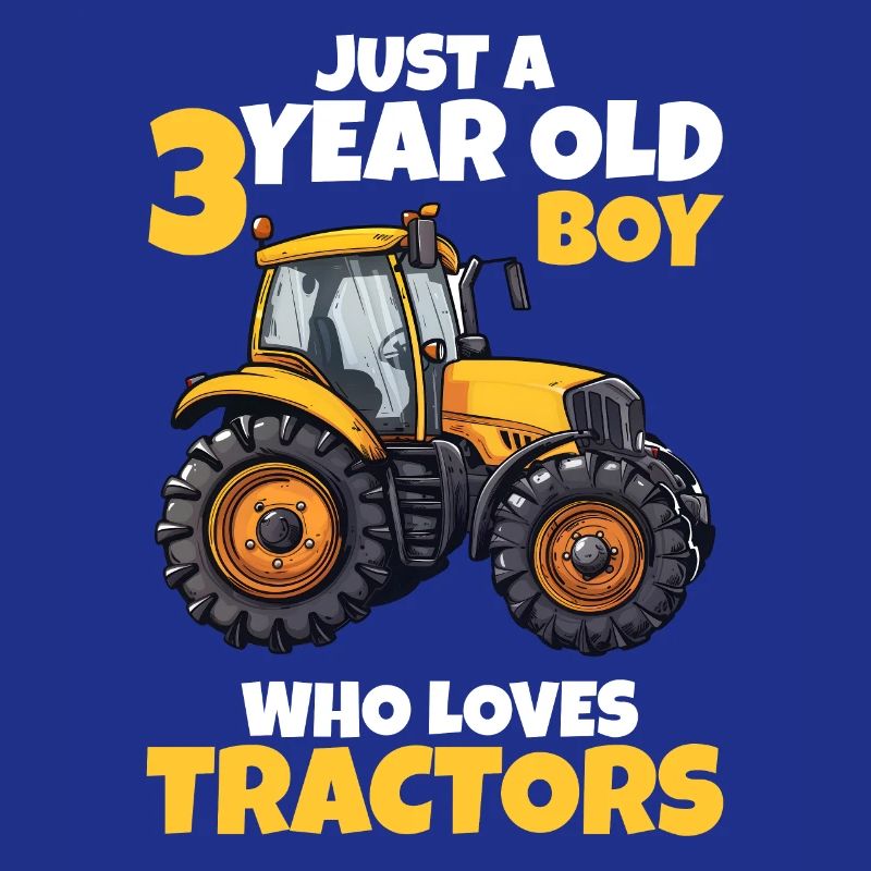 Tractor 3rd Birthday 3 Years Boy Gift