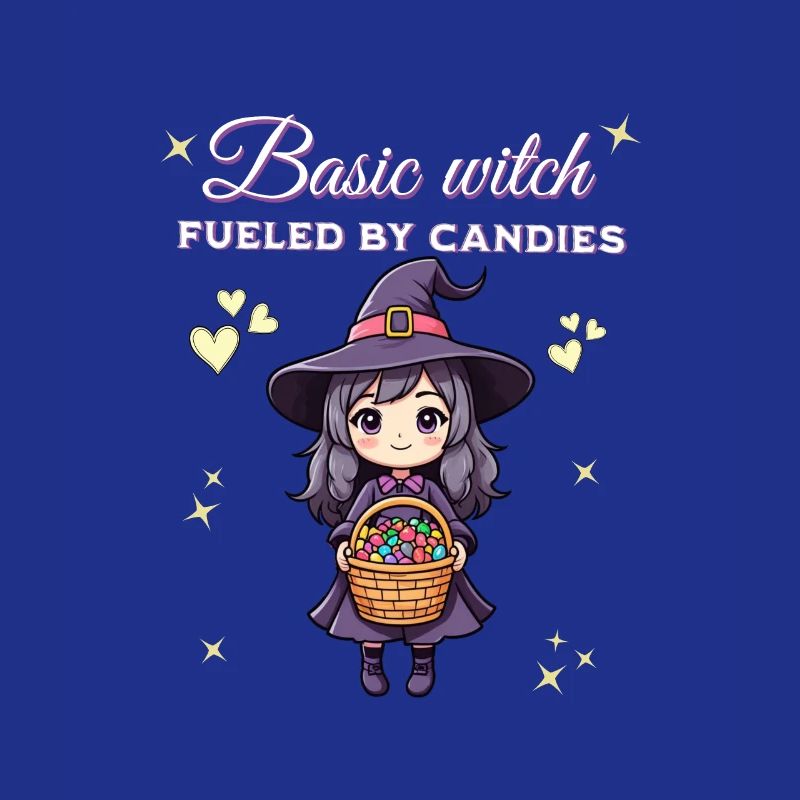 Basic witch fueled by candies