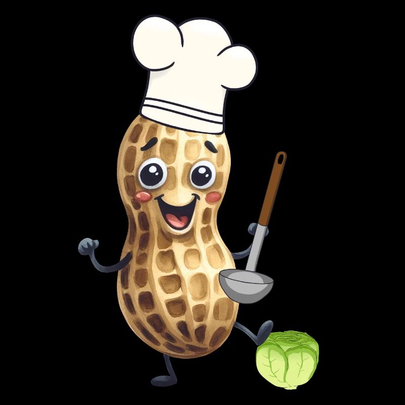 Peanut Cook Cook Cooks Cabbage Vegetables