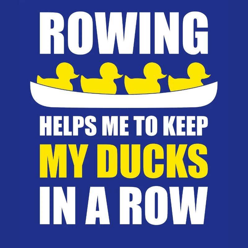 Rowing Rubberducks Funny Rowing