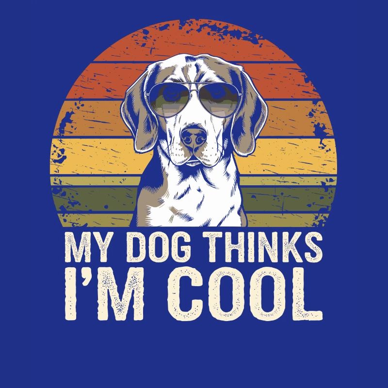Beagle mon chien pense que je suis cool