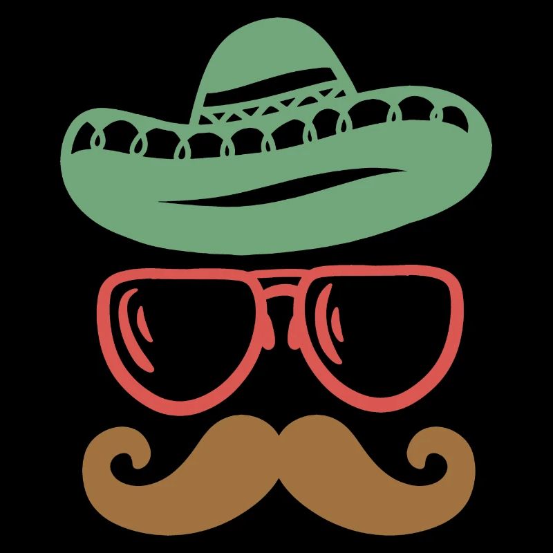 Cinco de Mayo mexikanisch Schnurrbart