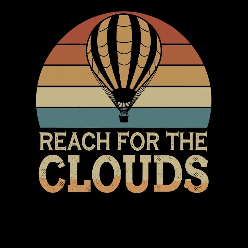 Atteindre les nuages Inspiration montgolfière