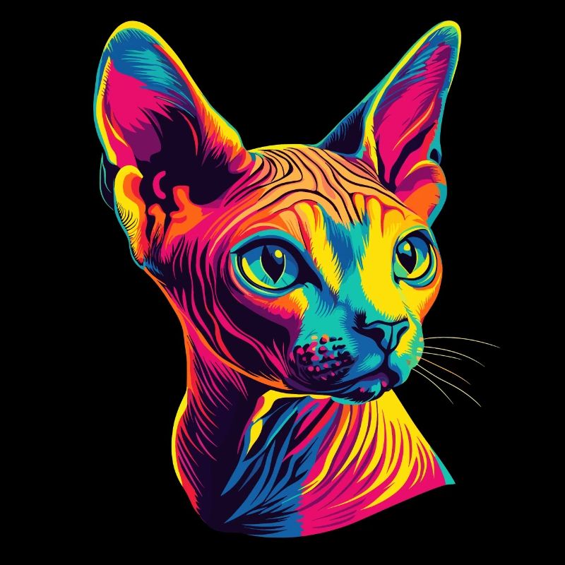 Chat Sphynx Chat Sphynx Chat Canadien Mignon Sphinx