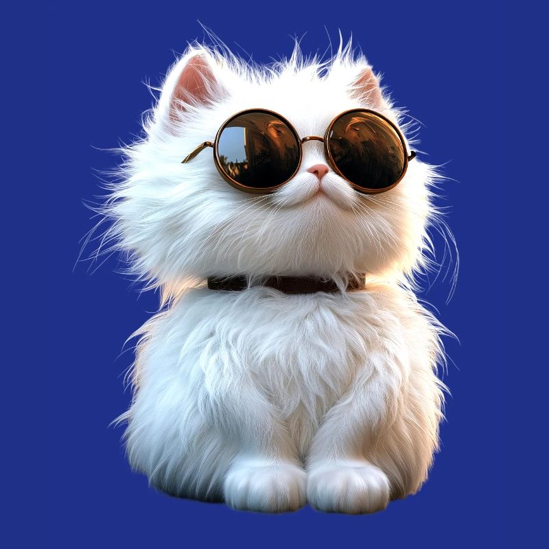 Chat Angora Blanc Chat Angora Chats Angora Mignons