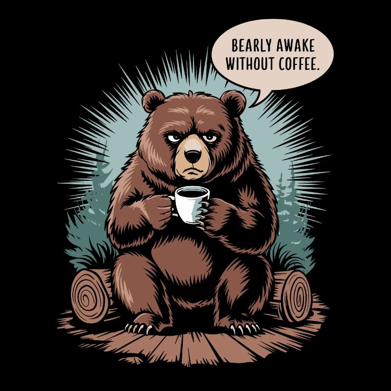 Café Bear pour les du matin