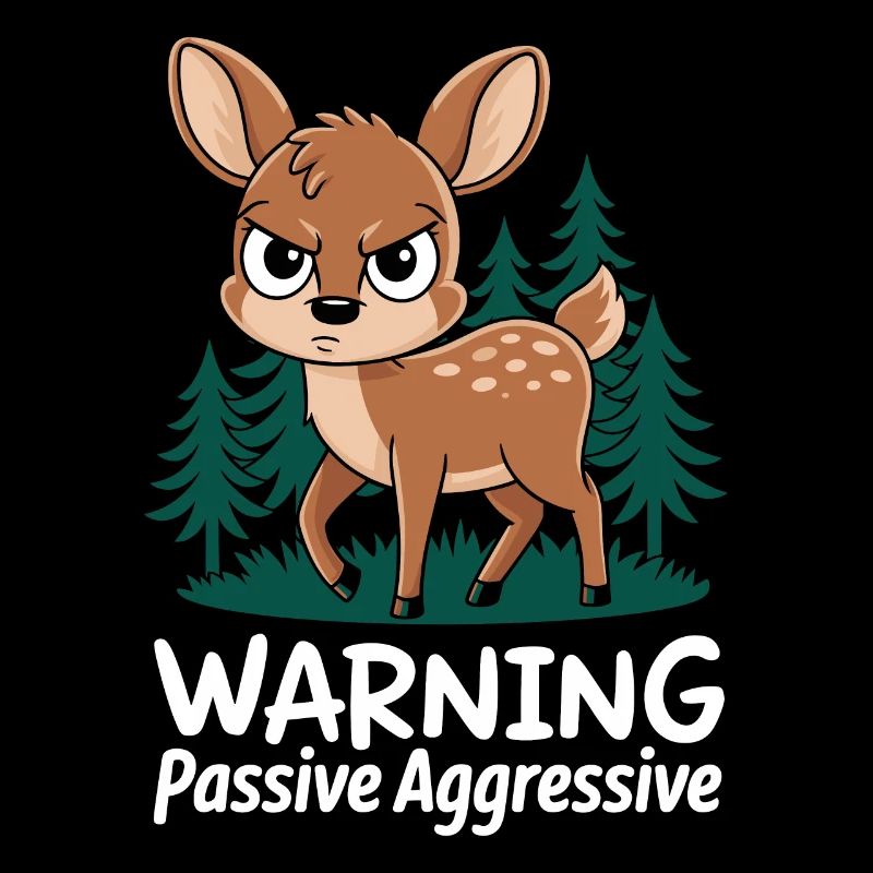 Beware of passive-aggressive deer