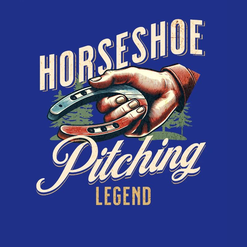 Horseshoe Throwing Horseshoe Pitching