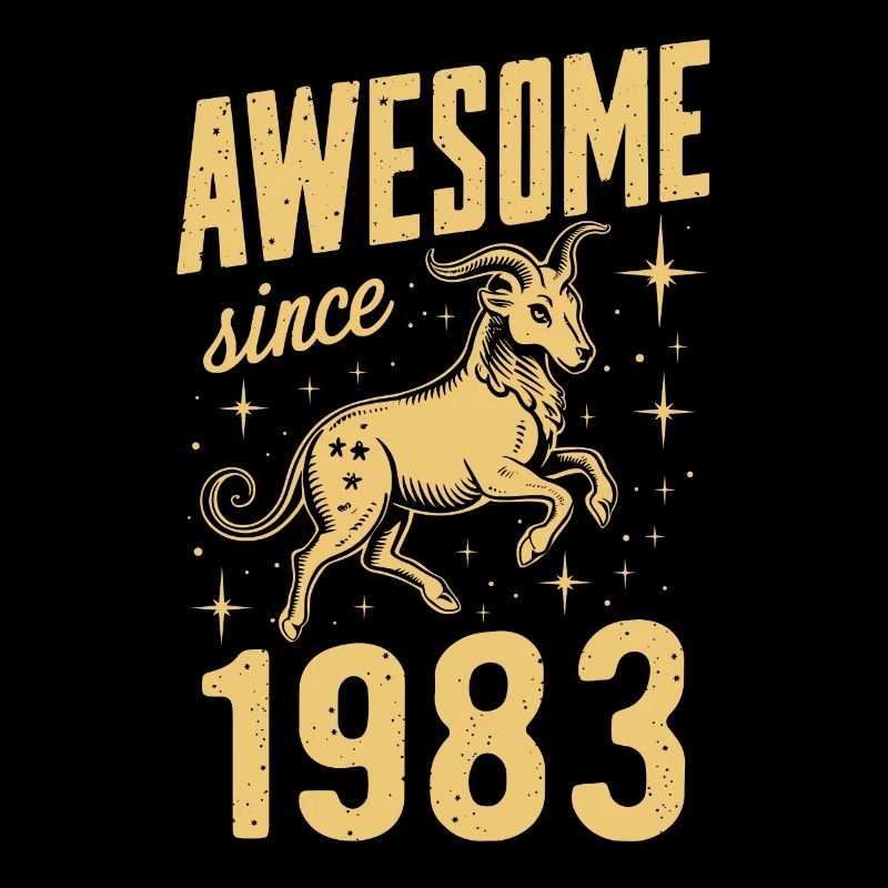 Capricorn birthday great since 1983