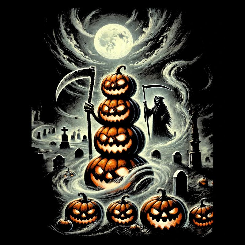 Spooky Halloween Pumpkin Tower