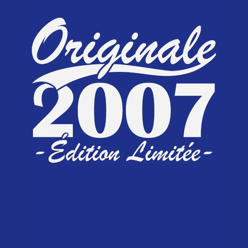 Originale 2007 édition limitée