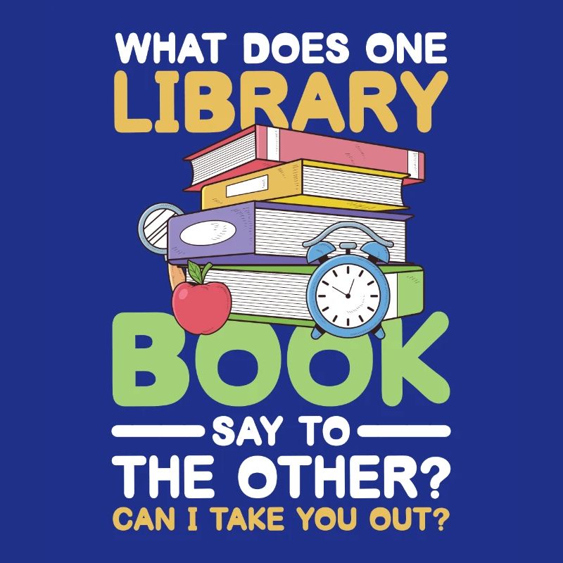 What does one library book say to the other