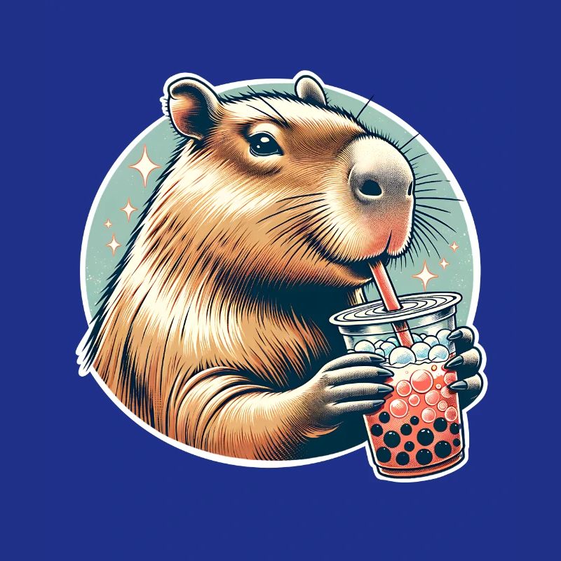 Capybara Bubble Tea
