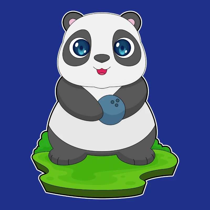 Panda Bowling Boule de bowling