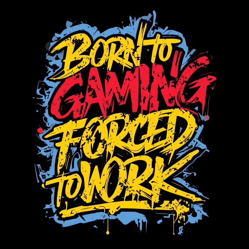 Né pour le jeu, forcé de travailler