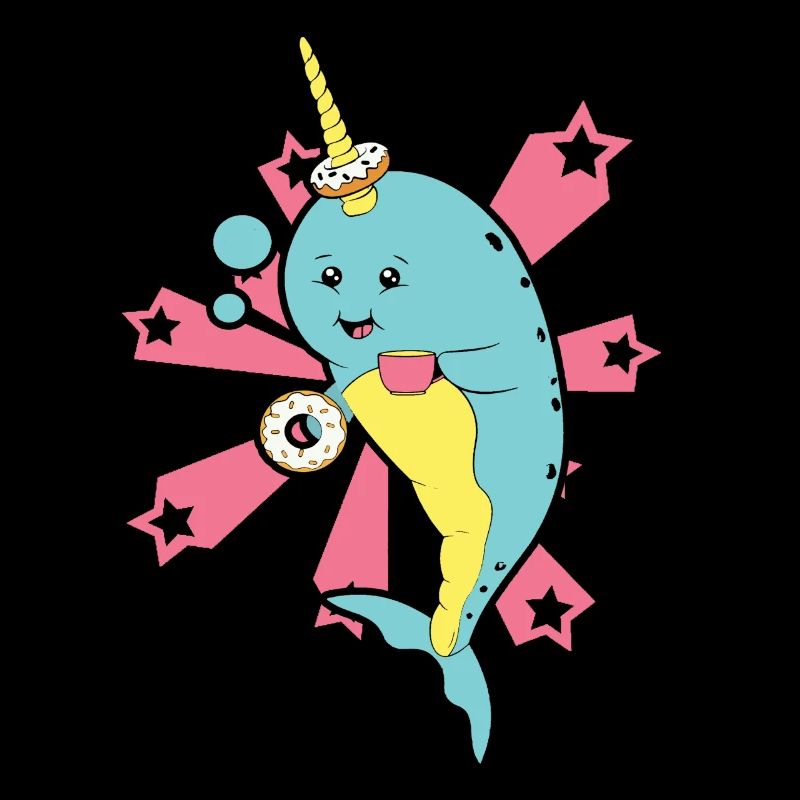 Narwhal With Donut