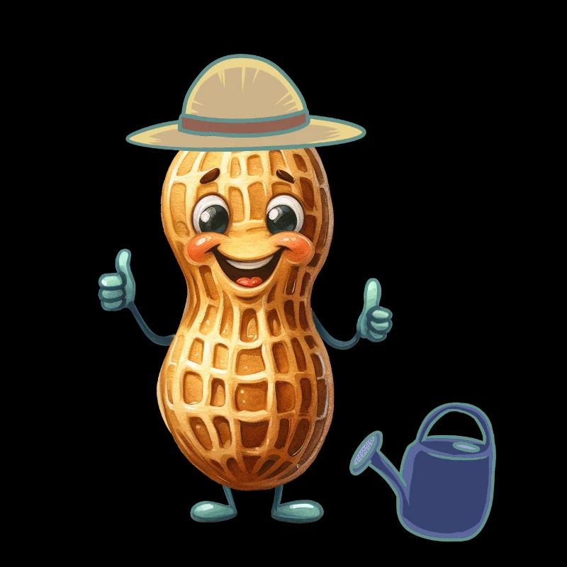 Erdnuss Gärtner Gartenarbeit Hobbygärtner