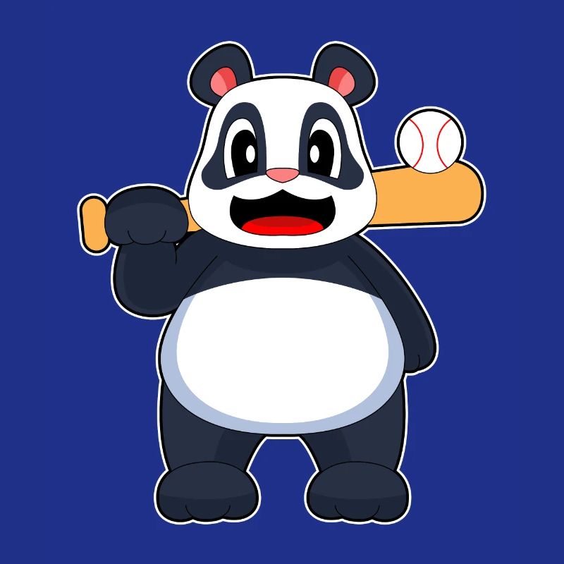 Panda Baseball Batte de baseball