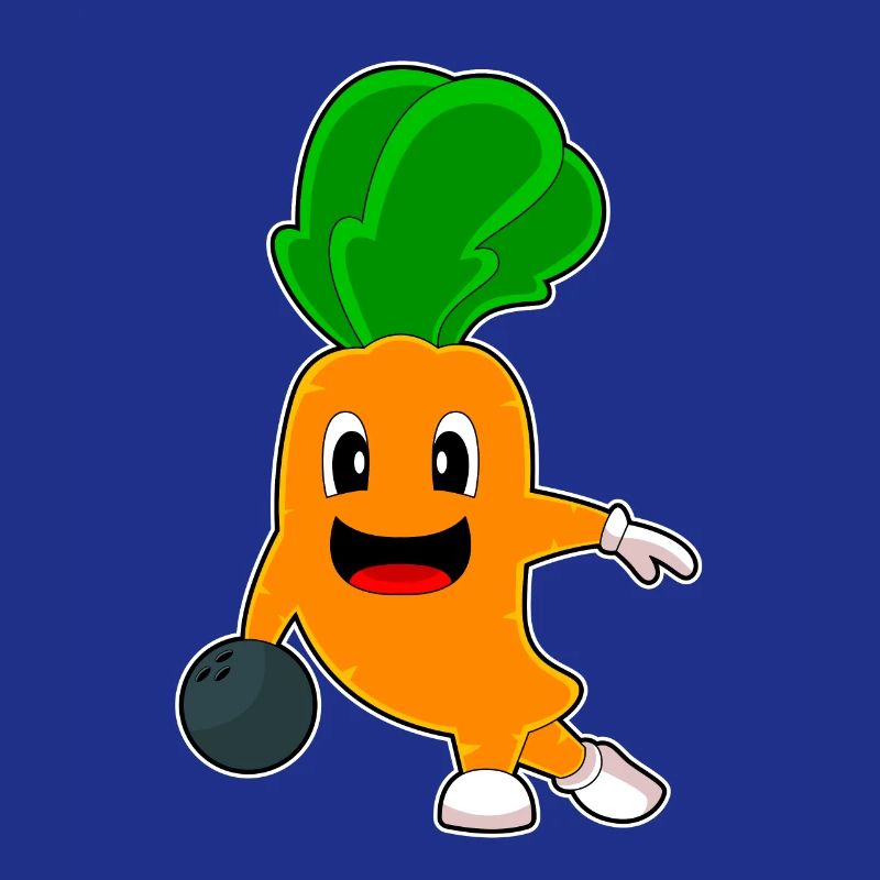 Carrot Bowling Boule de bowling