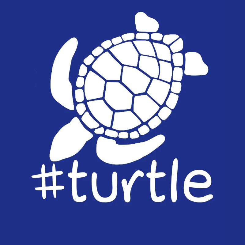 Funny Turtle Hashtag