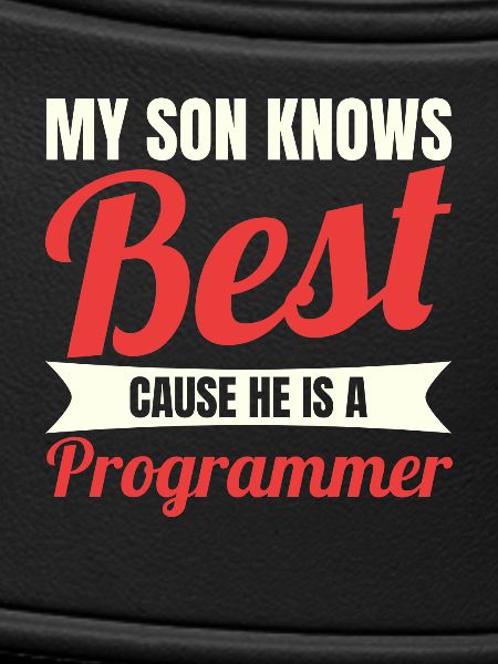 Software Entwickler Sohn