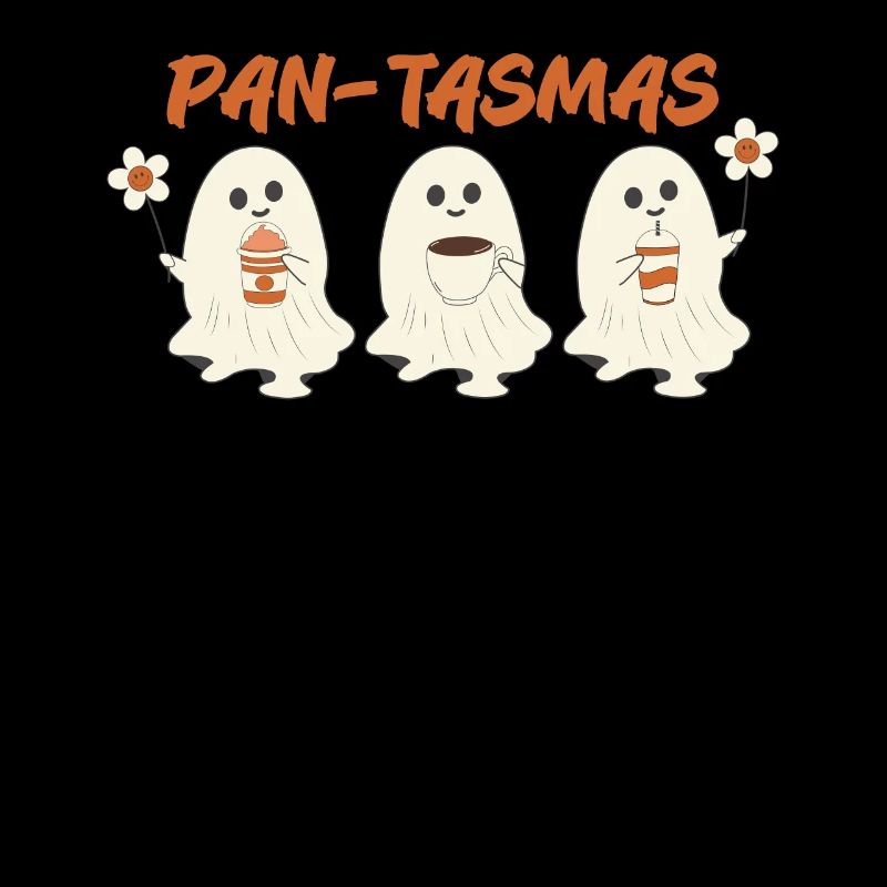 Pan-Tasmas fantômes avec café et fleur