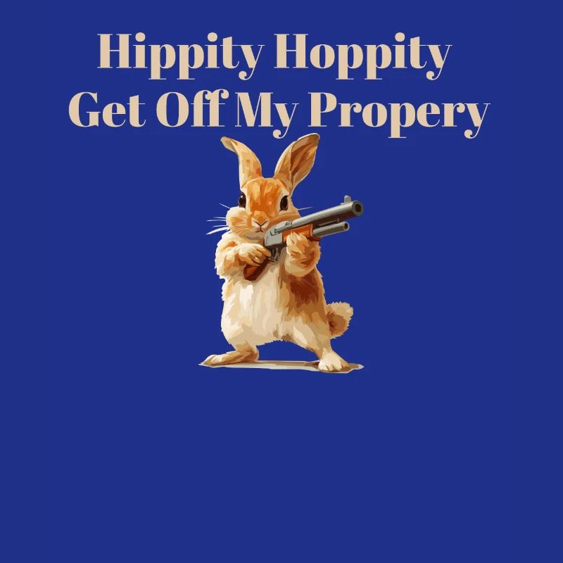 Hippity Hoppity Get Off My Property Funny