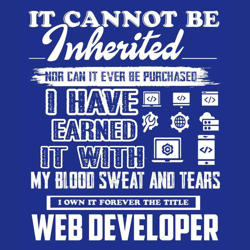 Web Developer Forever The Title Web Developer