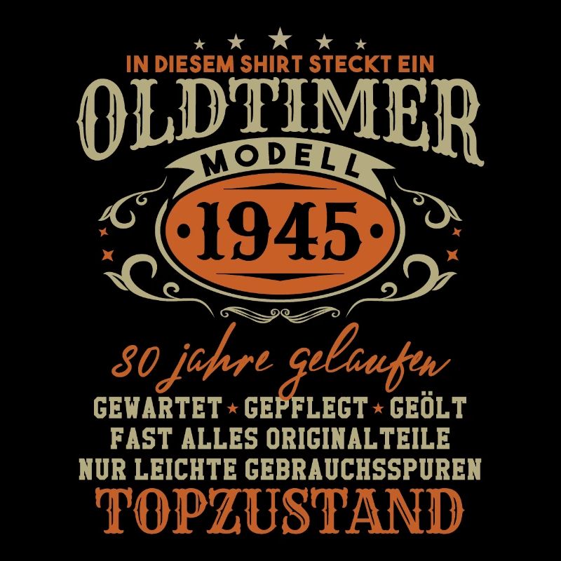 Oldtimer Modell 1945 Jahrgang Geburtstag Geschenk