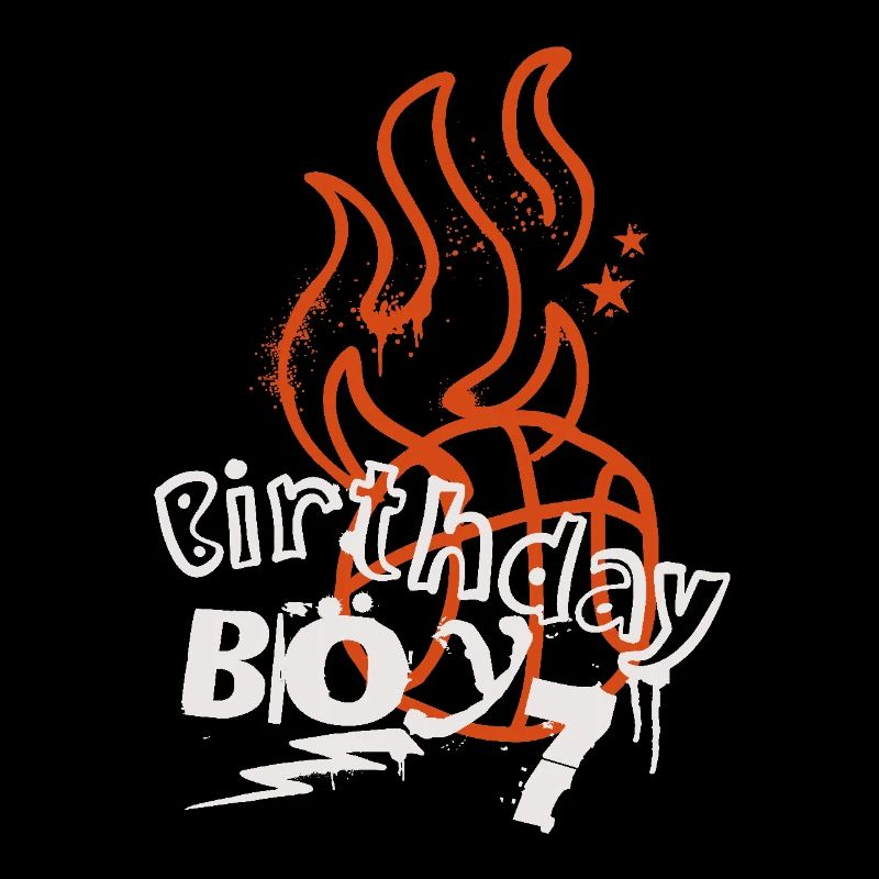 Basket-ball 7e anniversaire Basketteur