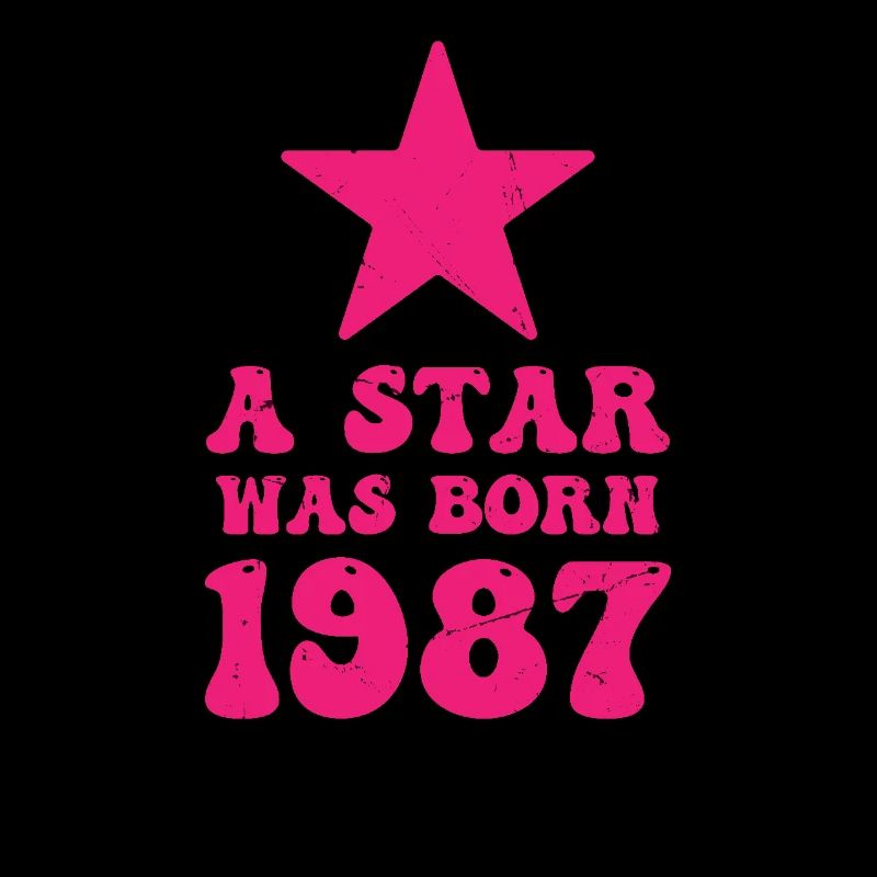 Ein Stern Wurde 1987 Geboren Geburtstag