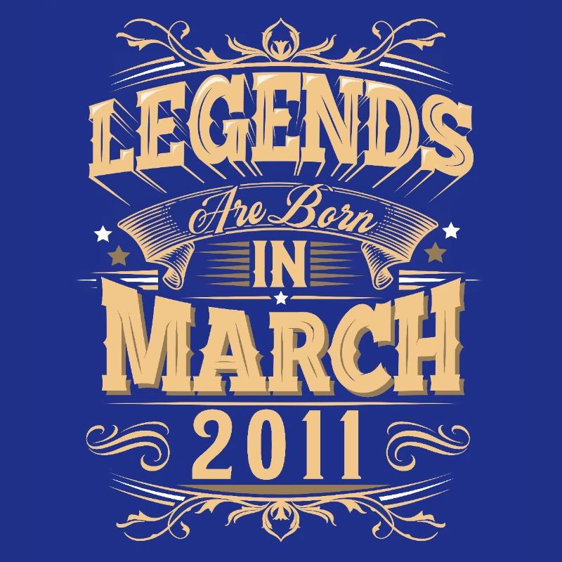 Légende de l’anniversaire de mars 2011