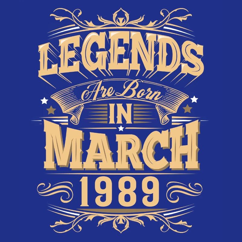 März 1989 Geburtstag Legende