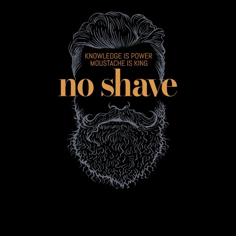 Pas de rasage de barbe Conception graphique Pas de rasage Barbe Graphique