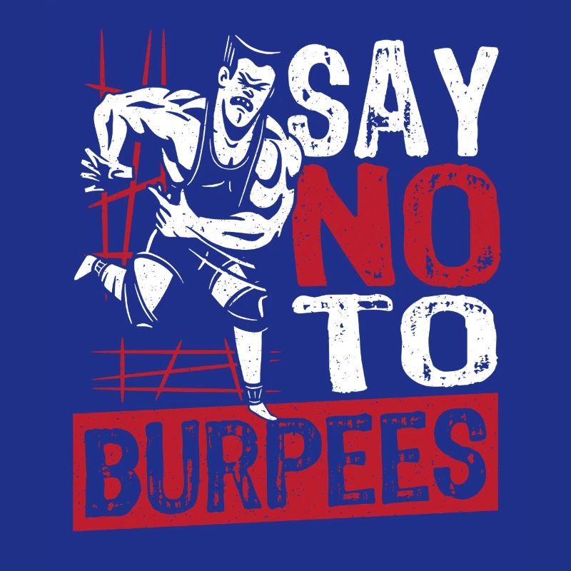 Burpees with high-intensity interval training