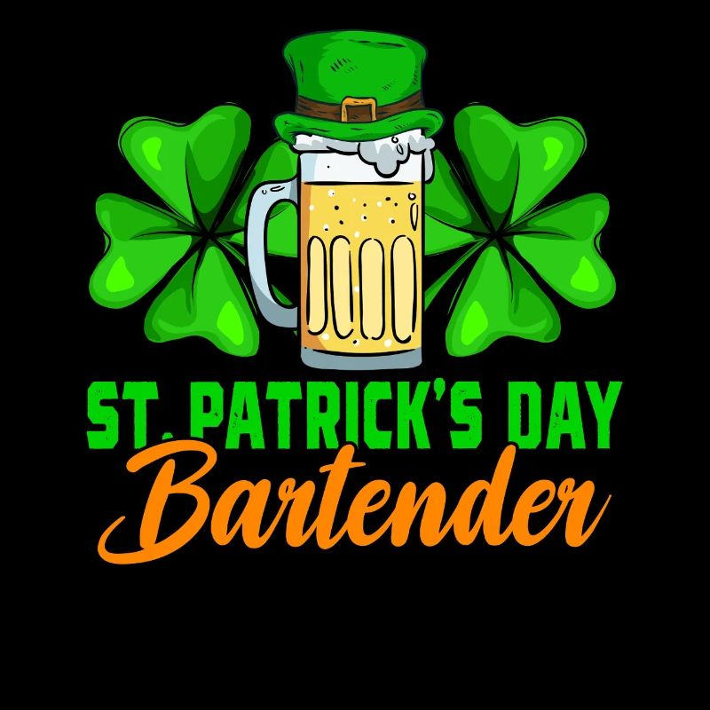 St Patrick's Day Bartender