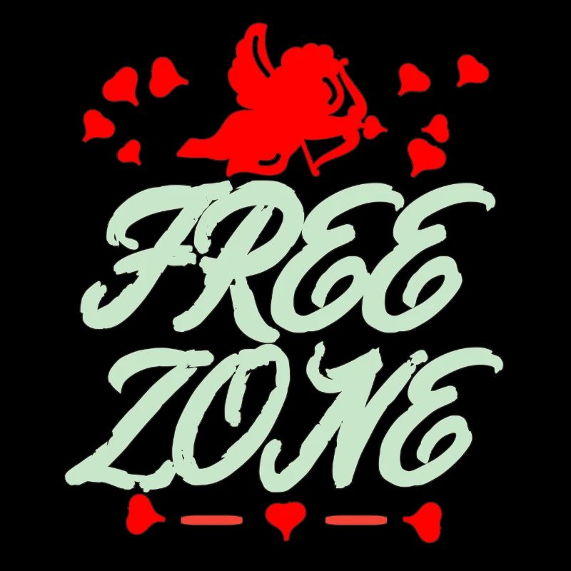 Zone sans câlins Saint-Valentin