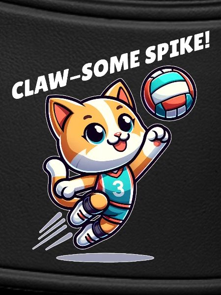 Cat volleyball