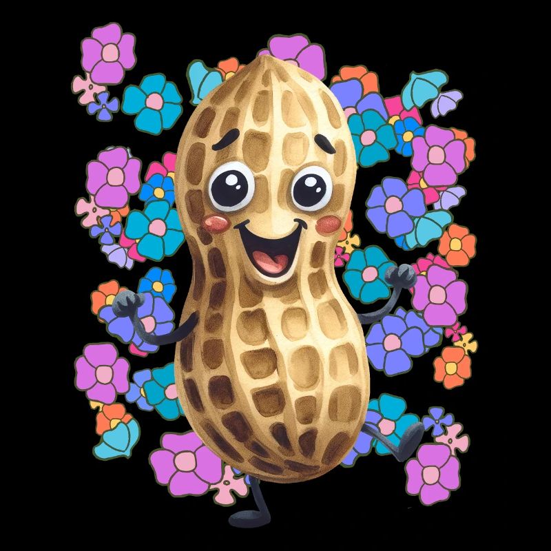 Peanut Nature Lover Summer Flowers Dance Nut