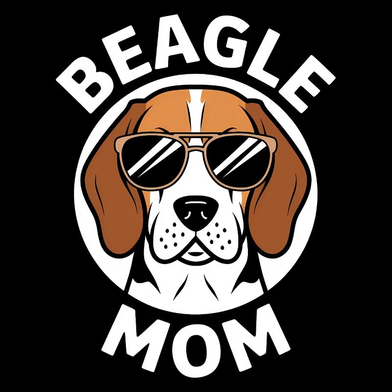 Beagle Mom Dog Mom Funny Beagle Gift