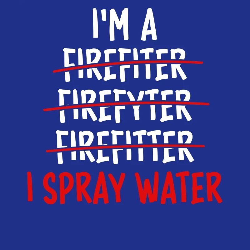 Funny Fire Brigade Design for Firefighters
