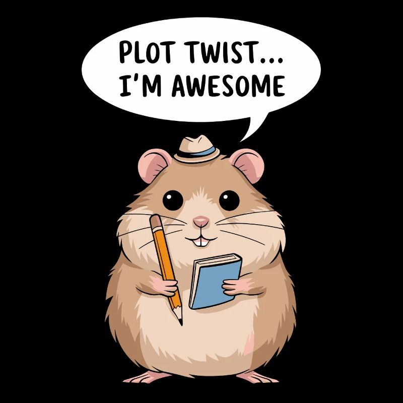 Hamster Autor: Plot Twist... Ich Bin Großartig