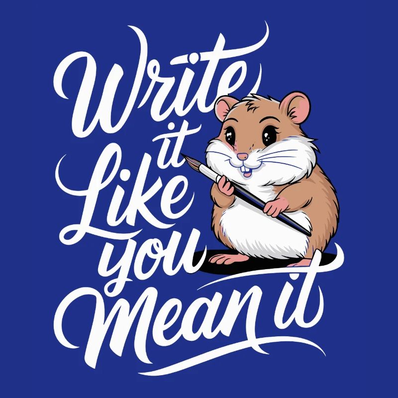 Hamster Auteur Écrivain : Écrivez-le comme vous