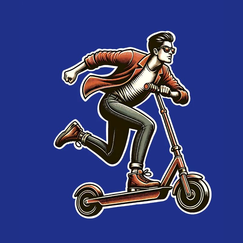 Tretroller E-Scooter E-Roller