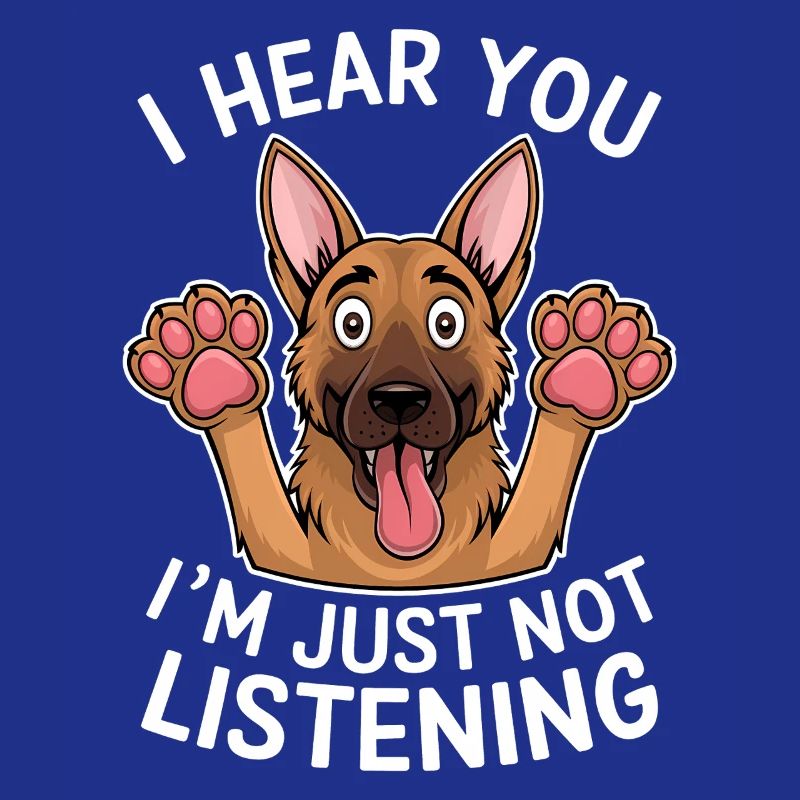 Deutscher Schäferhund Spruch Schäferhund Geschenk