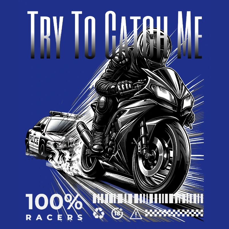Cool Biker and Biker Motorcycle Design Catch Me